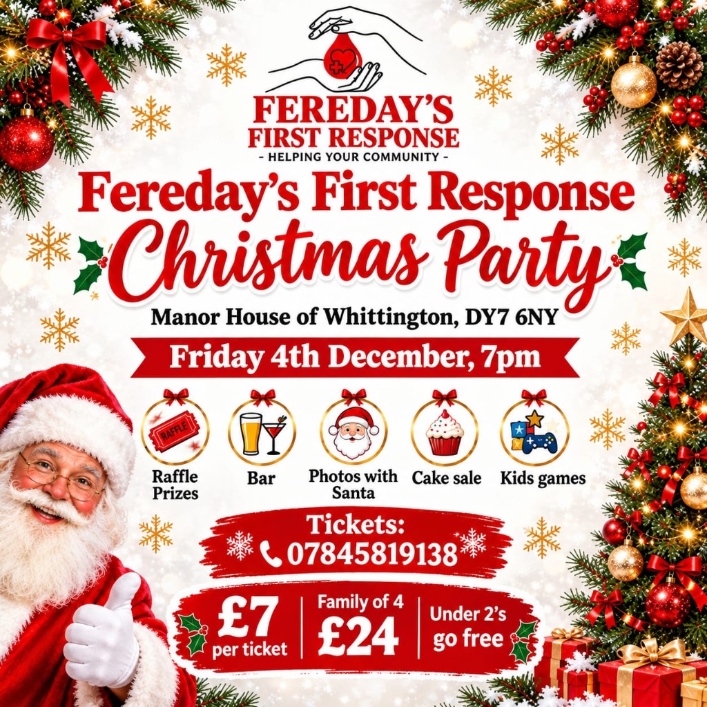 Fereday's First Response Christmas Party